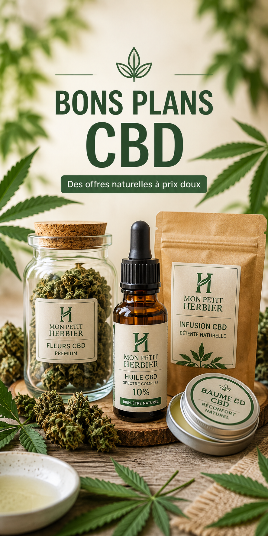 Bons plans CBD - Mon Petit Herbier