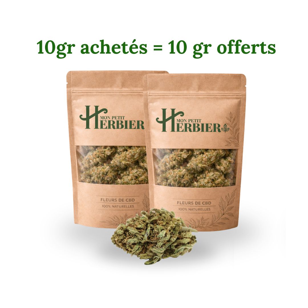 Offre 20gr 💥 Fleur CBD Blue Lavande - Green House