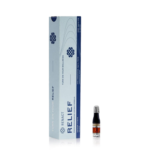 Boite + Cartouche CBD Relief - Renact - Mon Petit Herbier