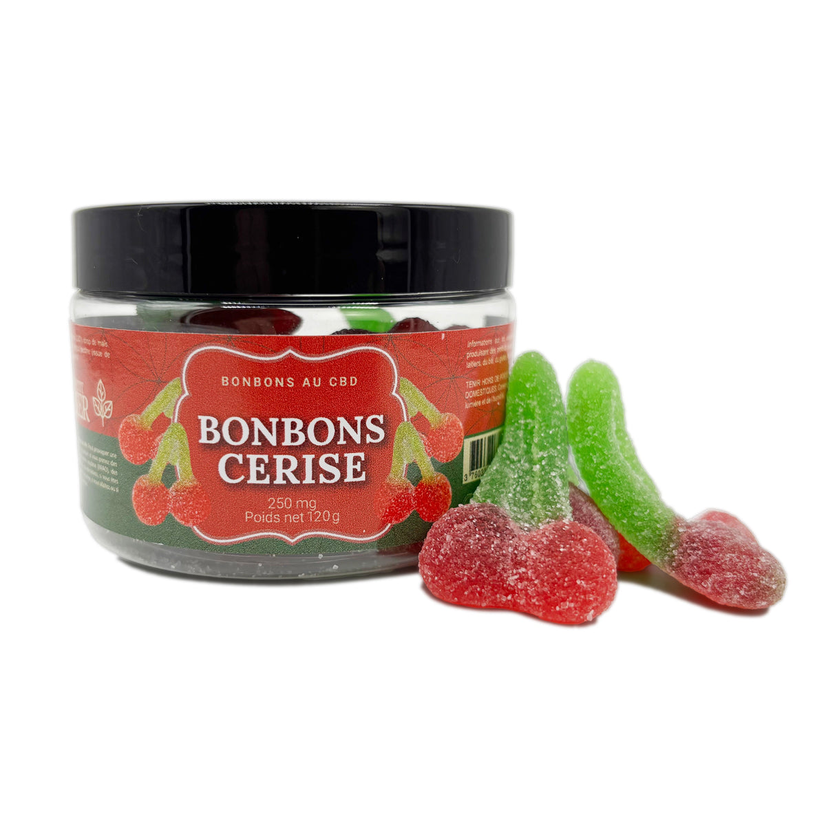 Bonbons CBD Cerise