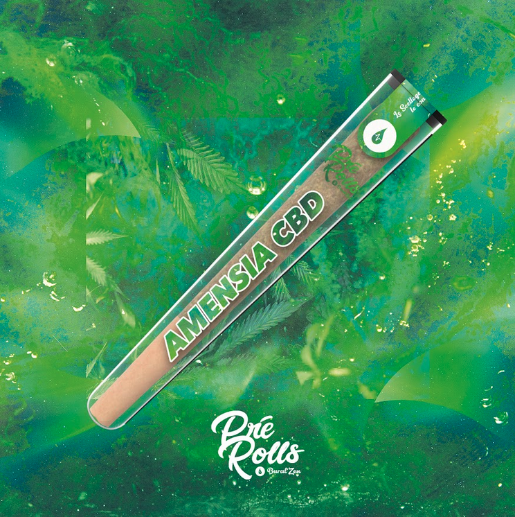 CBD pré-roulé Amnesia - Mon Petit Herbier
