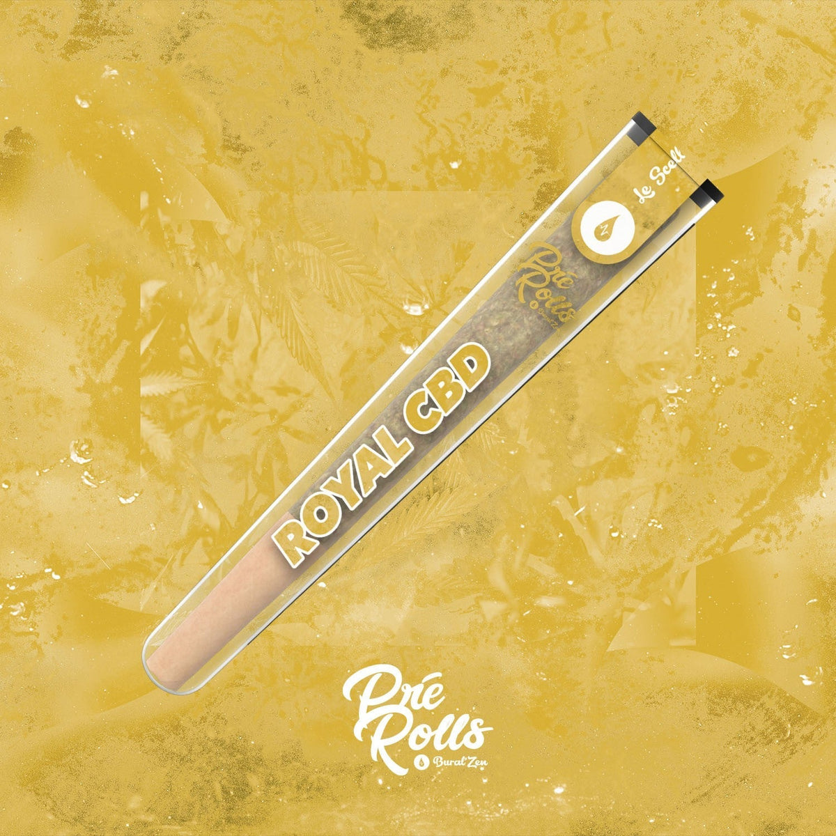 CBD pré-roulé Royal CBD &amp; Pollen - Mon Petit Herbier