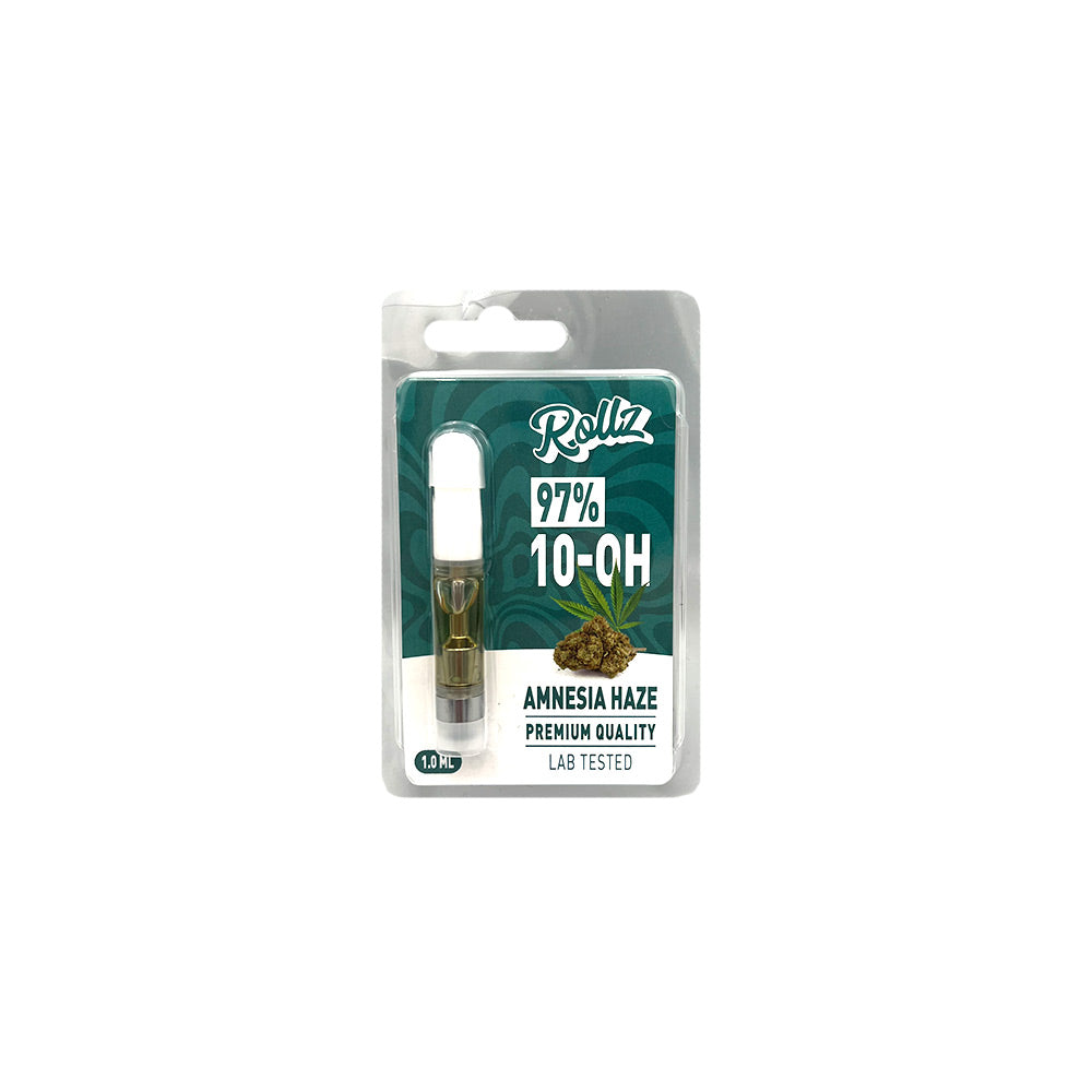 Cartouche 10-OH Amnesia Haze Rollz 1ml aux notes citronnées et herbacées compatible batterie 510 - Mon Petit Herbier