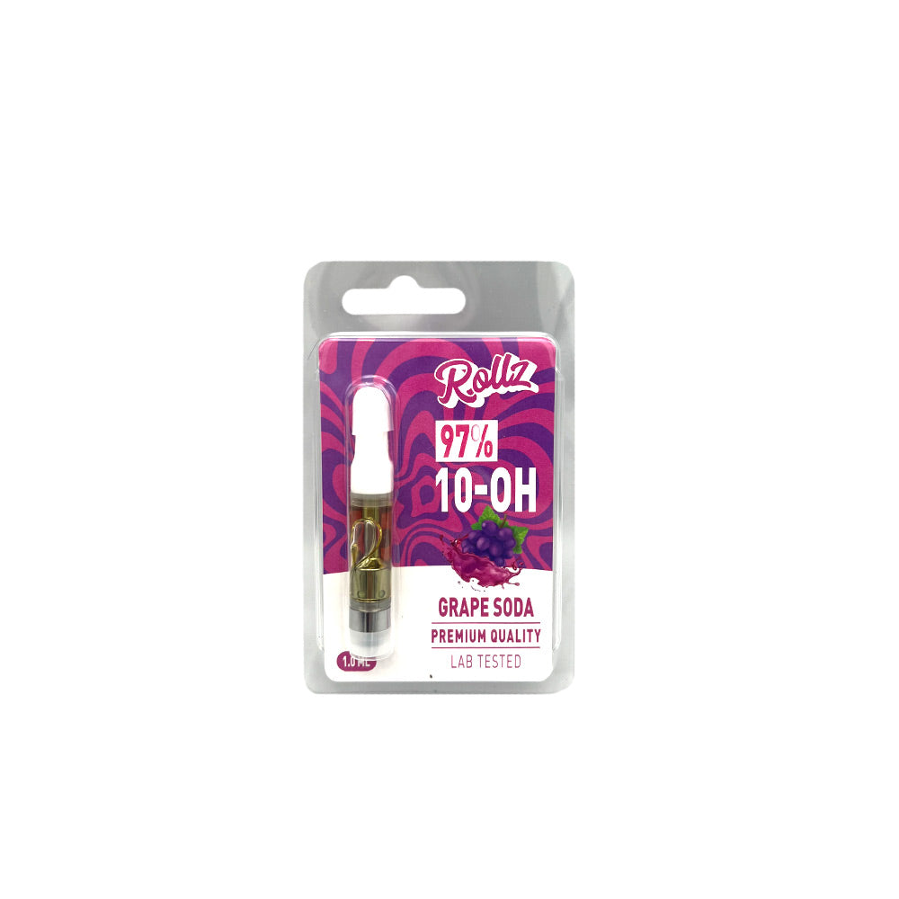 Cartouche 10-OH Grapes Soda Rollz 1ml saveur raisin soda compatible batterie 510 - Mon Petit Herbier
