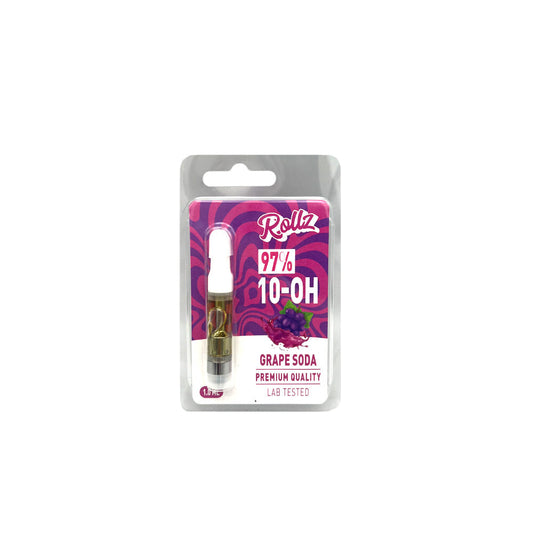 Cartouche 10-OH Grapes Soda Rollz 1ml saveur raisin soda compatible batterie 510 - Mon Petit Herbier