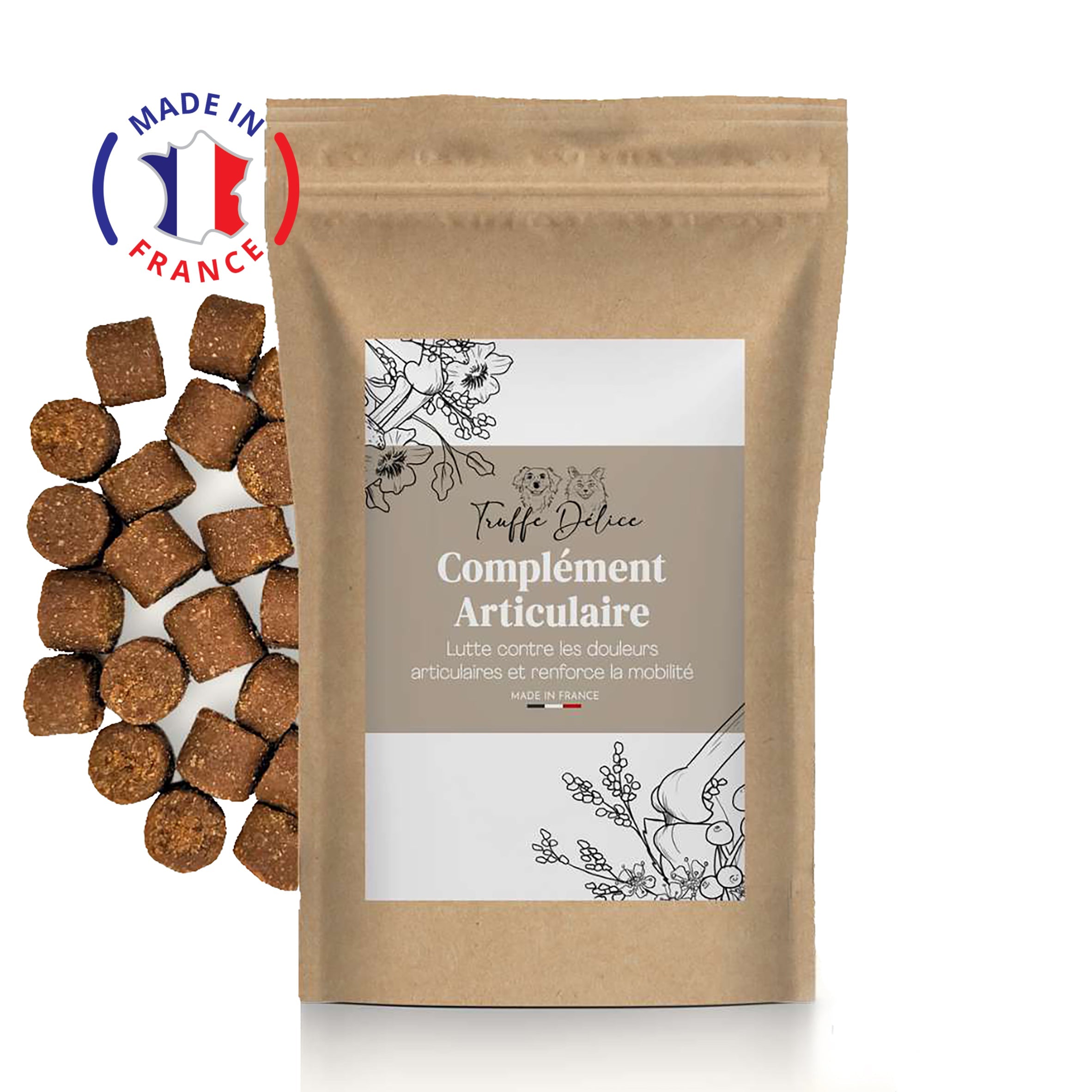 Complément articulation pour Chiens - Truffe délice - Mon Petit Herbier