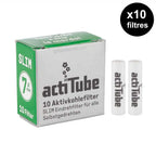 Filtres au Charbon Slim x10 - ActiTube