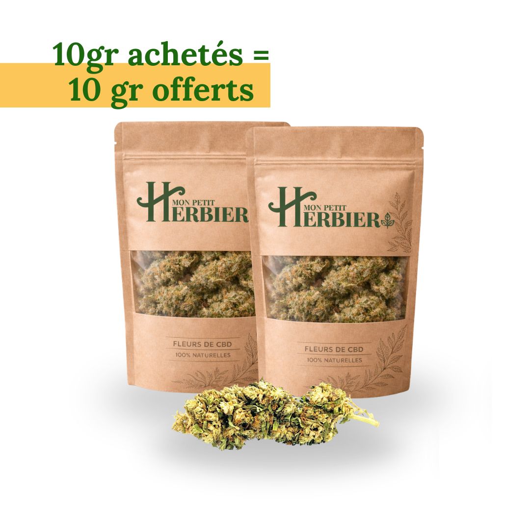 20gr 💥 Fleur CBD White CBG - Outdoor