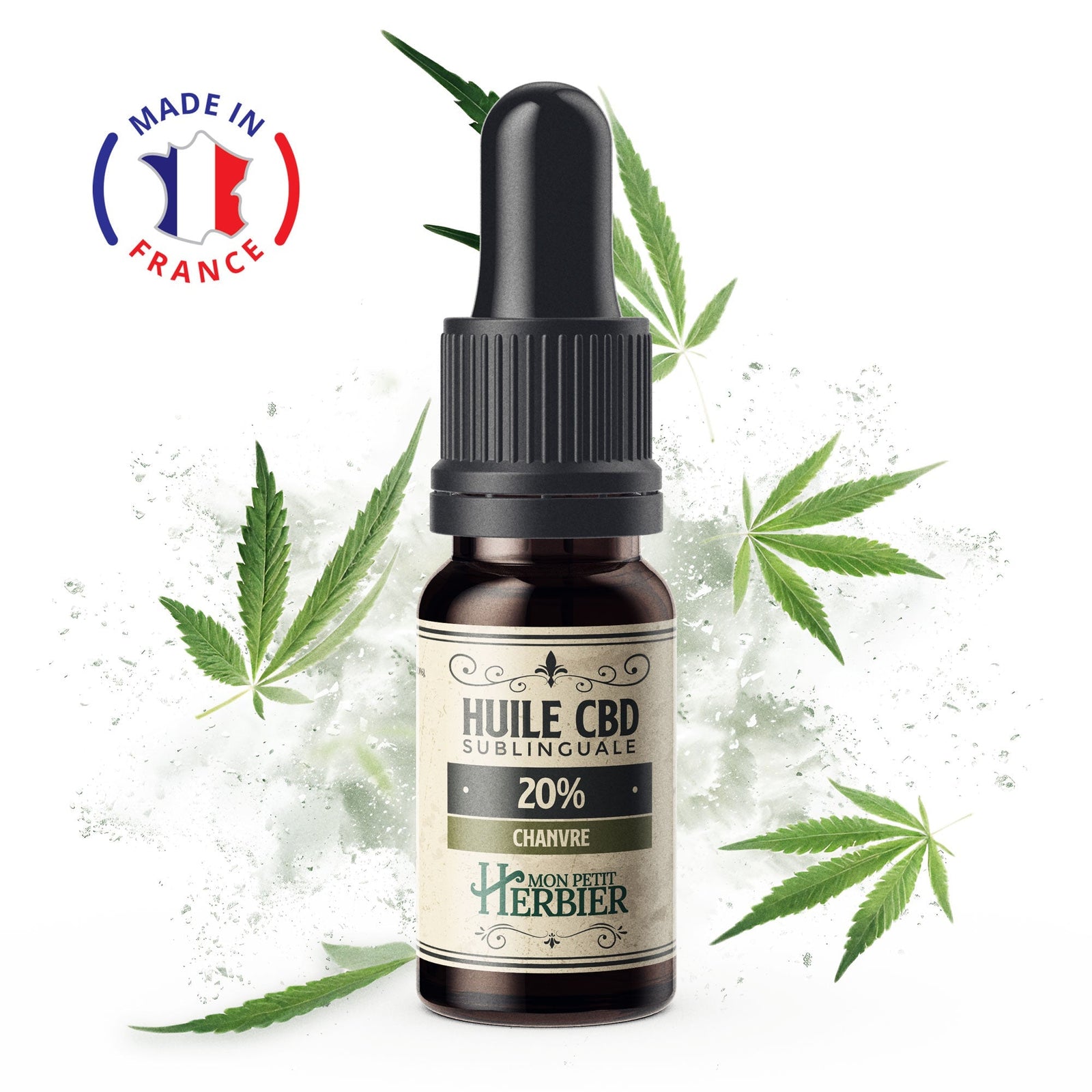 Huile CBD 20% Chanvre - Mon Petit Herbier