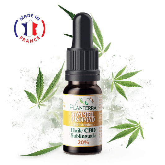Huile CBD 20% Sommeil profond - Planterra - Mon Petit Herbier