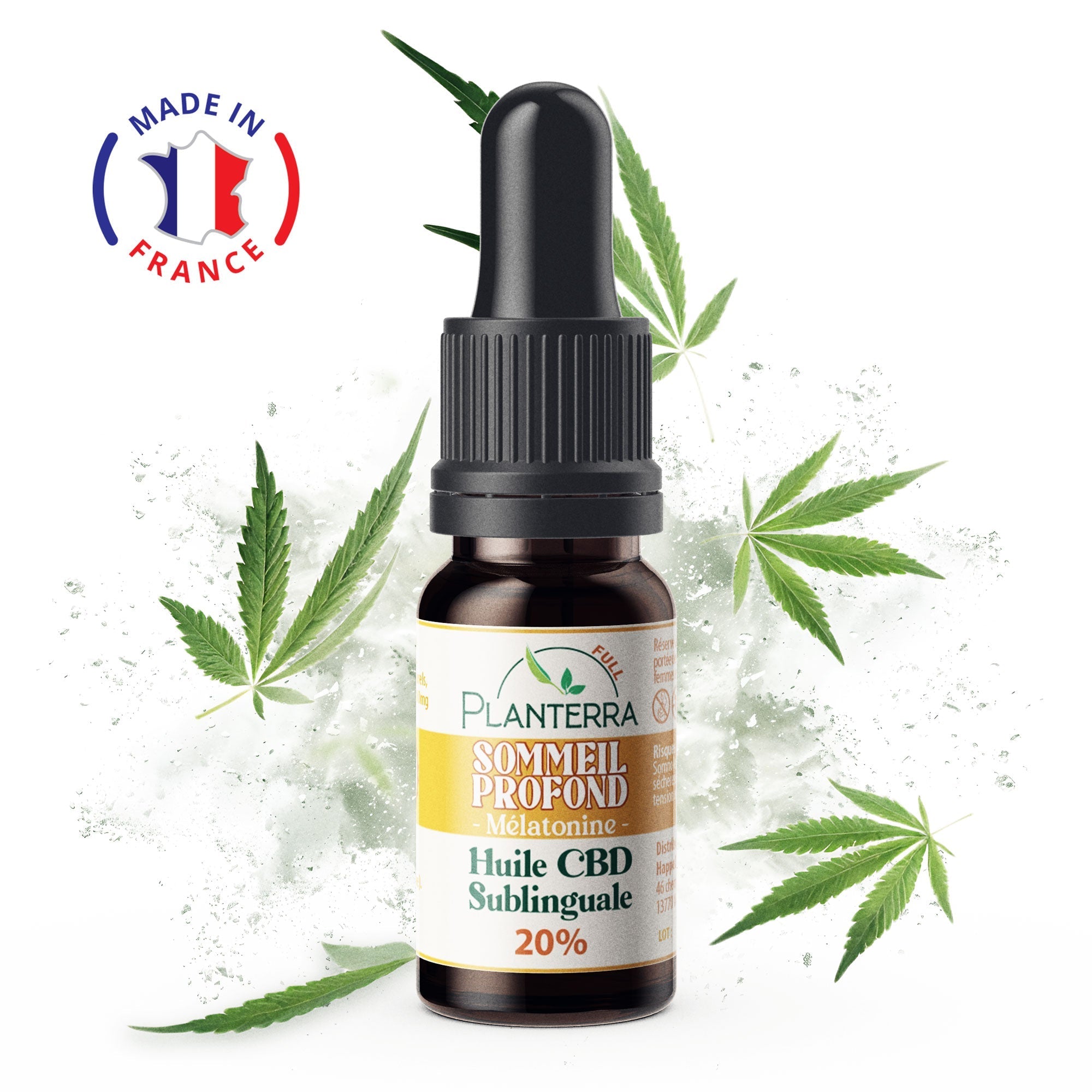 Huile CBD 20% Sommeil profond - Planterra - Mon Petit Herbier