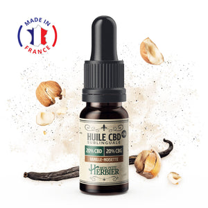 Thumbnail Goutte Huile CBD 40% Vanille et Noisette - Mon Petit Herbier