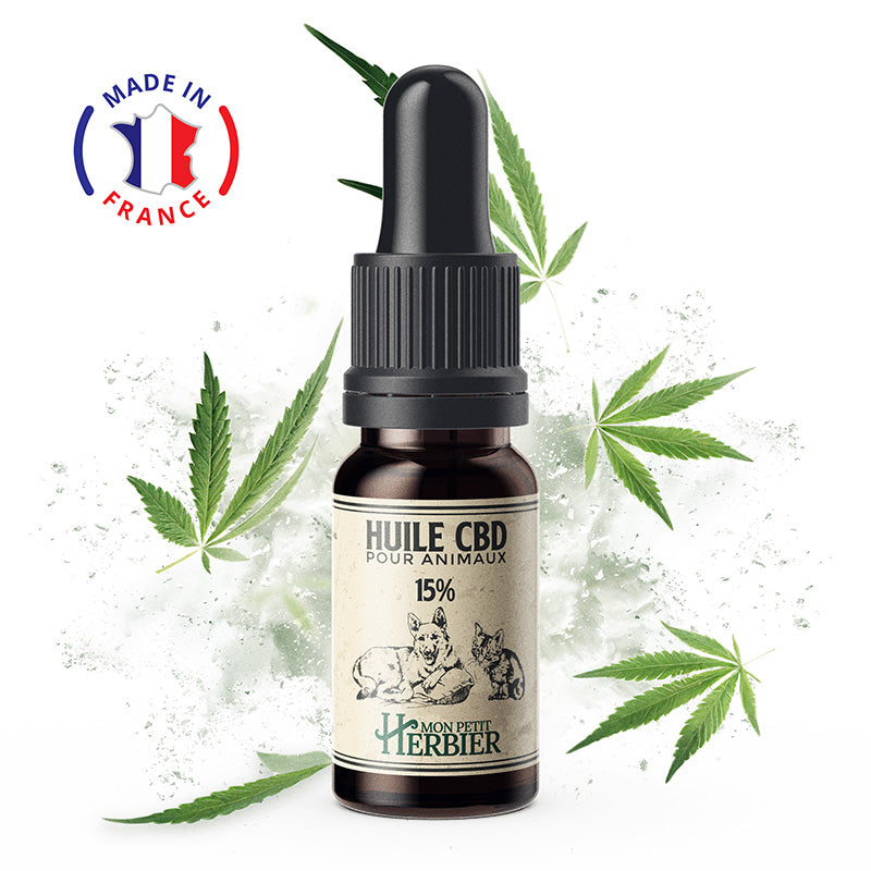 Huile CBD Pour Animaux 15%