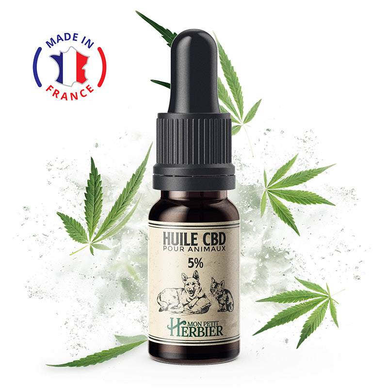 Huile CBD Pour Animaux 5%