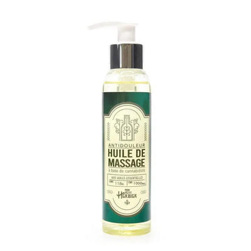 Huile de massage CBD Antidouleur 1000mg 118ml, flacon à pompe – Mon Petit Herbier