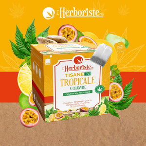 Thumbnail Packaging Infusettes CBD Tropicale - Tisane - L&#39;Herboriste - Mon Petit Herbier