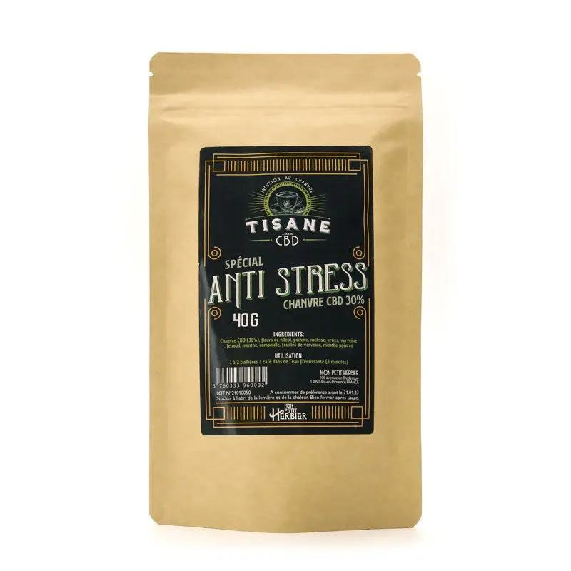 Infusion au Chanvre "Anti Stress" - Mon Petit Herbier