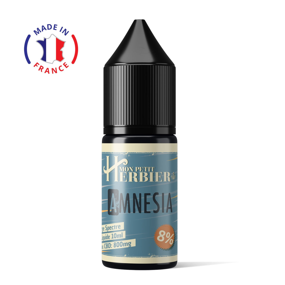 E-liquide CBD Amnesia 8% - Mon Petit Herbier