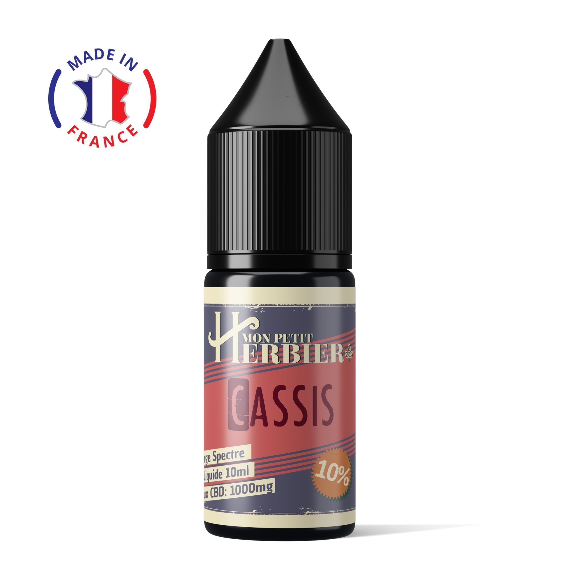 E-liquide CBD Cassis 10% - Mon Petit Herbier