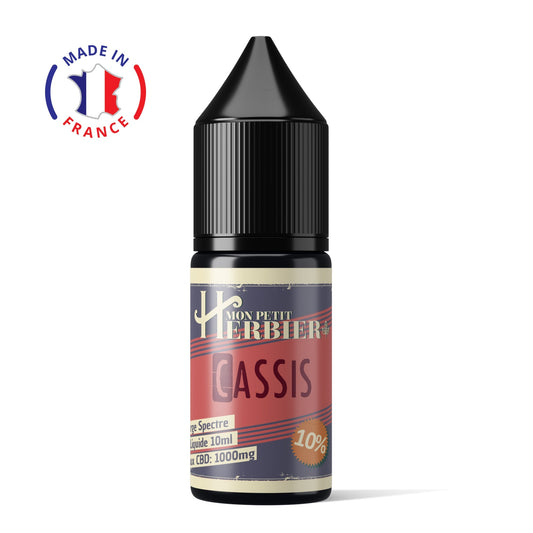 E-liquide CBD Cassis 10% - Mon Petit Herbier