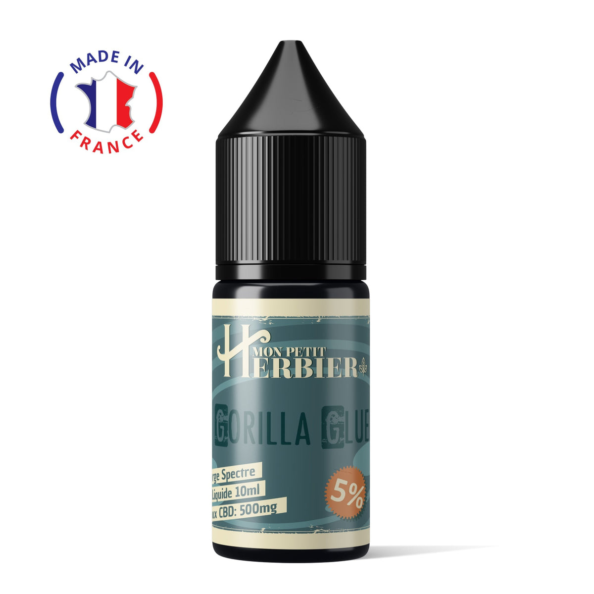 E-liquide CBD Gorilla Glue 5% bouteille - Mon Petit Herbier