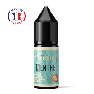 Thumbnail E-liquide CBD Menthe 5% bouteille décapuchonné - Mon Petit Herbier 