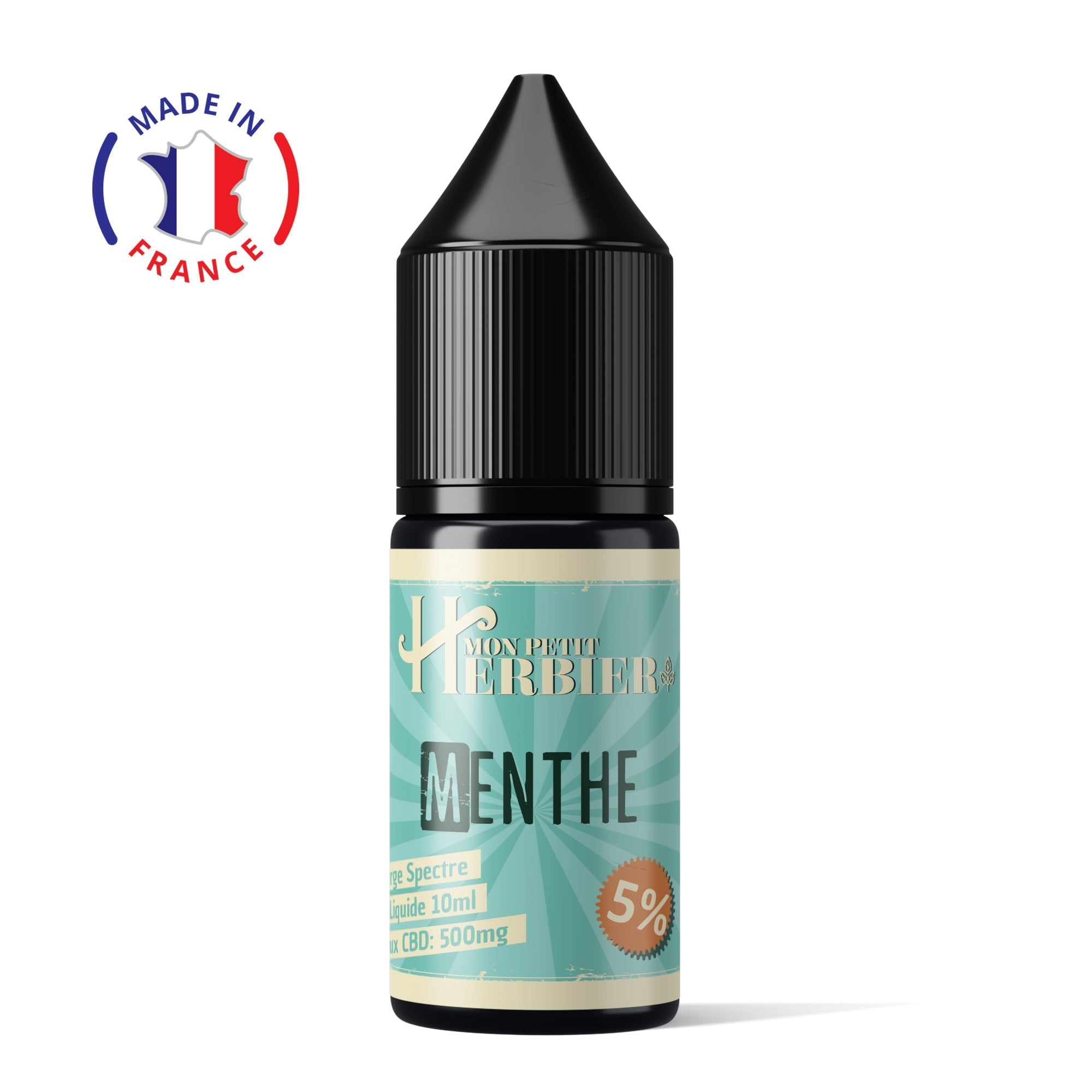 E-liquide CBD Menthe 5% - Mon Petit Herbier