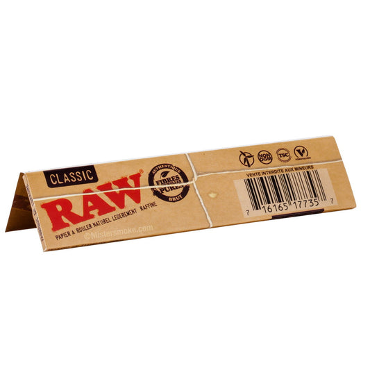 Paquet de Feuilles à Rouler Slim Fermé - RAW - Mon Petit Herbier