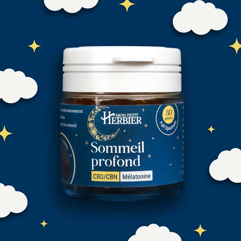 Gélules CBD Sommeil profond - Mon Petit Herbier